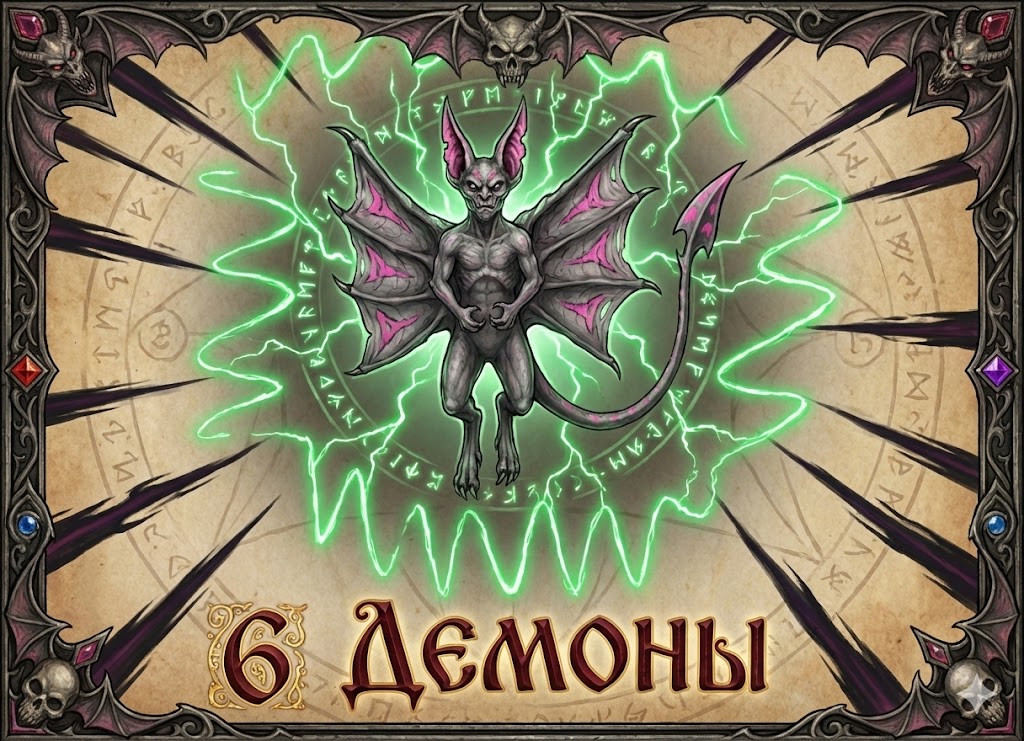 6 Демоны таро